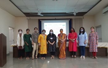 Session at ICAR on menstrual health & hygiene