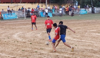 Black Dandeavaddo in quarters of Jumbo Chik Chik football