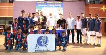 Spring Boys win V Friends Navelim Trophy