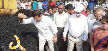 Rs1.56 cr work to hotmix road at Guirim launched
