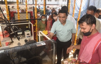 CCP takes a green step, commissions bio-digester