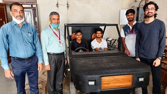 GEC students develop hybrid vehicle