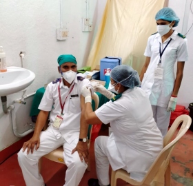 Only 41 of 100 Canacona healthcare staff turn up for jab