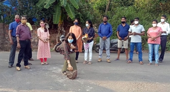 Alina launches works in Cansaulim