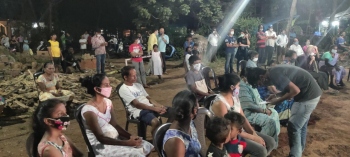 AAP holds Veez Andolan in Navelim, deliberates on basic amenities