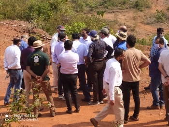 CEC visits Mollem, MPT, Tambdi Surla; meets NGOs & politicians