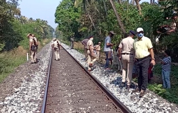 Locals stop double-track work at Velsao Crossing