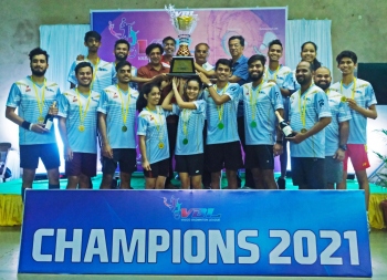 Power Smashers win Vasco Badminton League