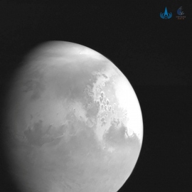 Mars ready for its close-up: China releases first image of red planet