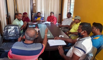 Corlim ZP member gets to work, visits Cumbarjua VP