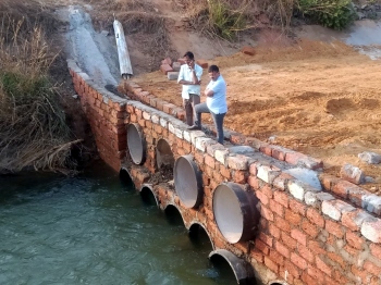 Tillari canal repaired, water supply resumes to State