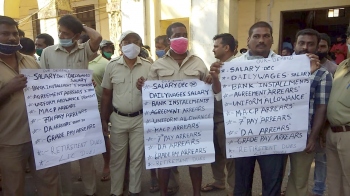 Mormugao council staff, labourers on strike over non-payment of salaries