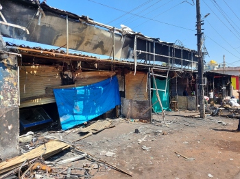 6 shops, 2 two-wheelers gutted in Zuarinagar fire