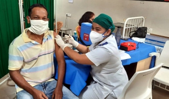 MMC workers get Covid vaccine at Chicalim SDH