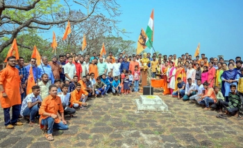 Shiv Jayanti celebrated at Mormugao Fort