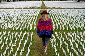 US tops half a million virus deaths, matching the toll of 3 wars