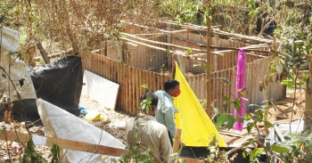 Officials take stock of illegalities after people clash over land at Monte Hill
