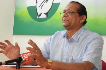 Sardinha opposes Cong-GFP alliance, says civic polls not held on party lines