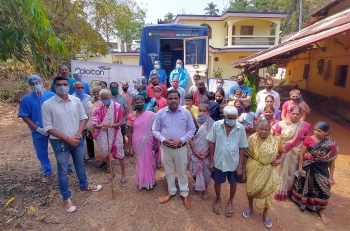 Arogya Exp reaches out in remote part of Cansaulim