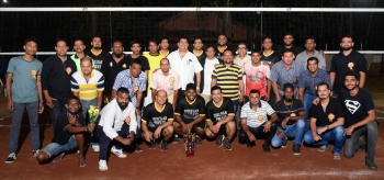 Holy Family Veterans win volleyball tourney