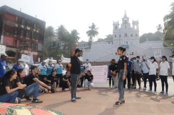 Joint awareness rally with Goa Police marks Women's Day