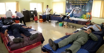 Navy holds blood donation camp