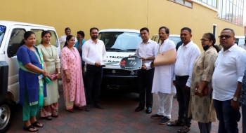 8 vehicles given to VPs under MPLAD scheme
