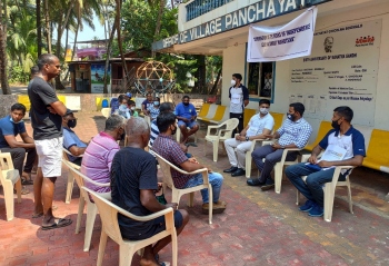 Navy meets fishing community at Chicolna, Chapora