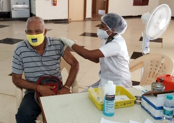 Mega camp: Good response as 100 get vaccinated in Vasco