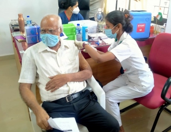 Over 300 receive vaccination jab at Porvorim mega camps