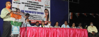 Cong displays rare show of unity at Navelim meet
