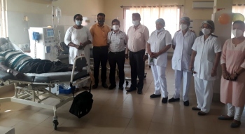 New dialysis care unit set up at Canacona CHC
