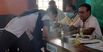 85% turnout; voters beat the heat, ignore Covid scare