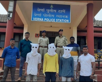 Verna police arrest 3 youth in mobile snatching cases