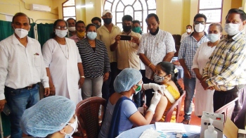 Over 300 Loliem villagers get Covid jab at camp