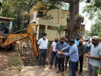 Calangute MLA warns against encroachment on nullahs