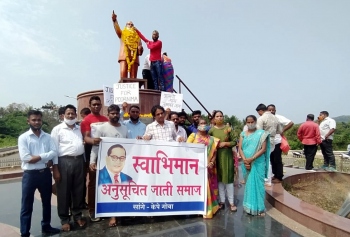 SC groups hold protest in Curchorem
