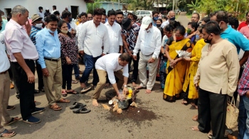 Sangolda comunidade to offer land for water storage facility: Local MLA