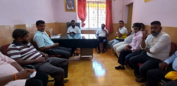 Jagruth Canconcars oppose religious structure in Shristhal