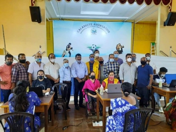Covid vaccination camp held at Calangute; 625 vaccinated
