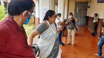 Uproar at Margao TB hospital as SEC suspends vaccination
