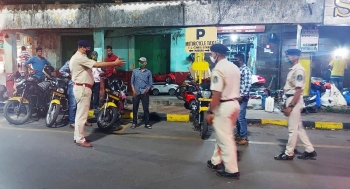Cops back on the streets to enforce Covid-safety norms