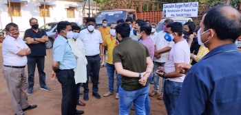 Cuncolim plant assures daily delivery of oxygen