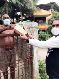 Socorro p'yat delivers oximeter, medicines at homes