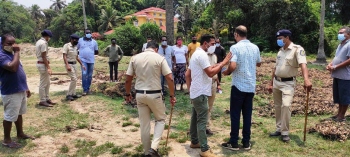 Locals face off with police, officials over demarcation of Provedoria land