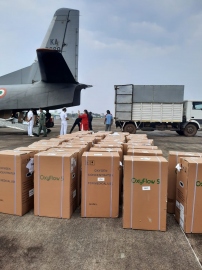 Goa Airport facilitates arrival of oxygen concentrators