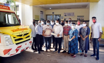 Corporates offer ambulances, equipment to Chicalim SDH