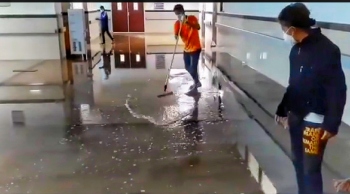 Water seeps into GMC super-specialty block; Chief Minister says Covid facilities unaffected