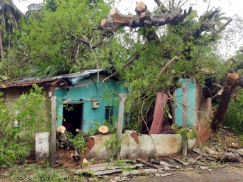Woman injured, 5 houses damaged in Bicholim
