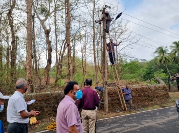 Special team sent to Chorao to restore power